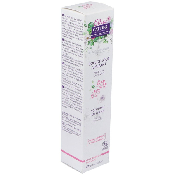 Cattier Crema De Dia Calmante 50Ml