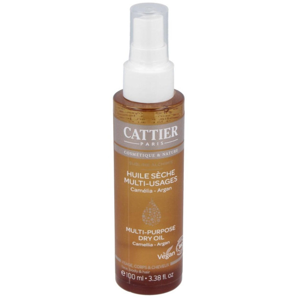 Cattier Huile SChe CamLia Argan Sublime Alchimie 100Ml