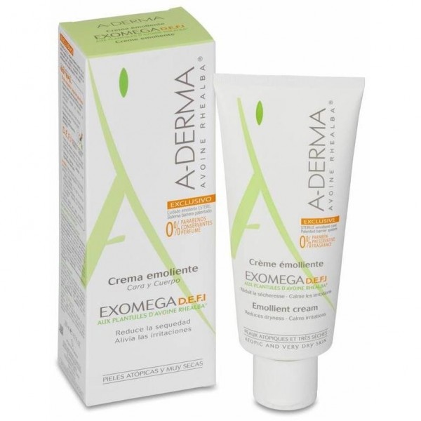 A-Derma Exomega Crema Emoliente Control, 200 Ml