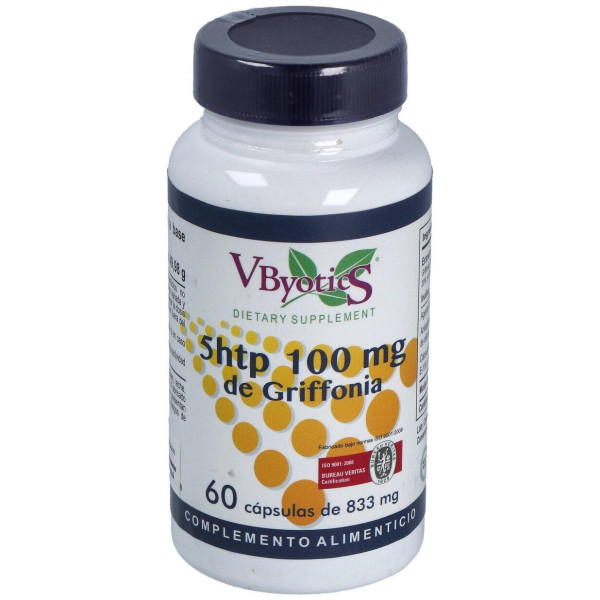 Vbyotics 5-Htp 100 Mg 60 Caps