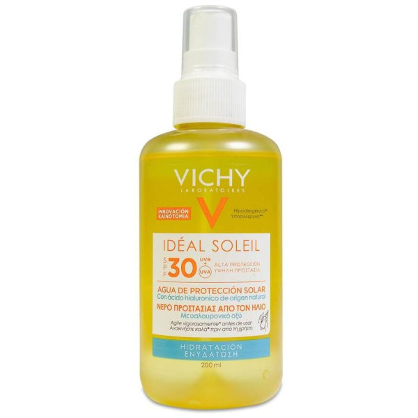 Vichy Idéal Soleil Agua Protectora Hidratante Spf 30, 200 Ml