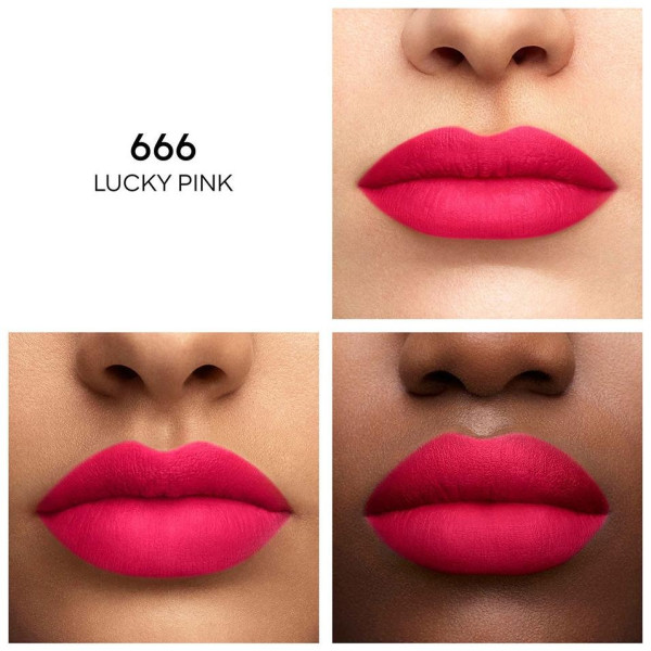 Kisskiss Barra De Labios Mate Luminosa Confort 16H 666-Lucky Pink 2,8 Gr