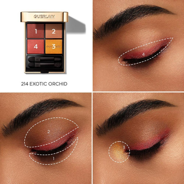 Ombres G Paleta De Sombras 214-Exotic Orchid 6 Gr