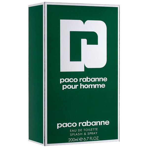 Paco Rabanne Pour Homme Eau De Toilette Vaporizador 200 Ml