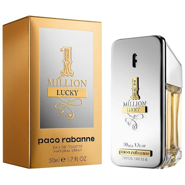 Paco Rabanne 1 Milhão De Lucky Eau De Toilette 50Ml Vaporizador