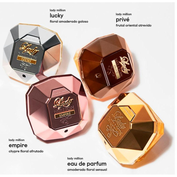 Paco Rabanne Lady Million Lucky Eau De Parfum 50Ml Steamer