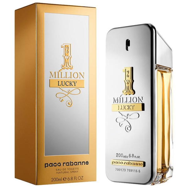 Paco Rabanne 1 Million Lucky Eau De Toilette 200Ml Vaporizador