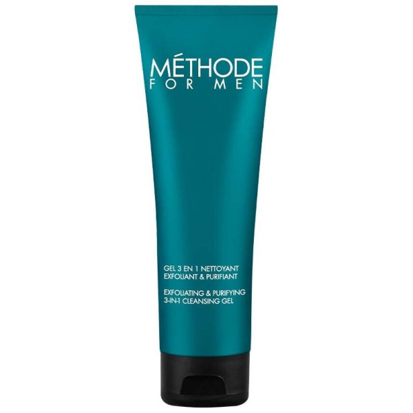 Méthode For Men Gel 3En1 Nettoyant Exfoliant Y Purifiant 125 Ml