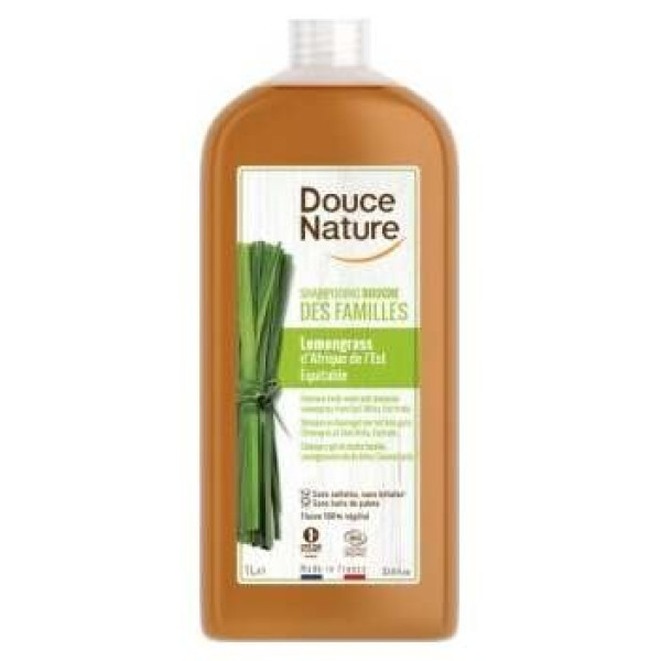 Douce Nature Champú-Gel Lemongrass Citronela Bio 1L