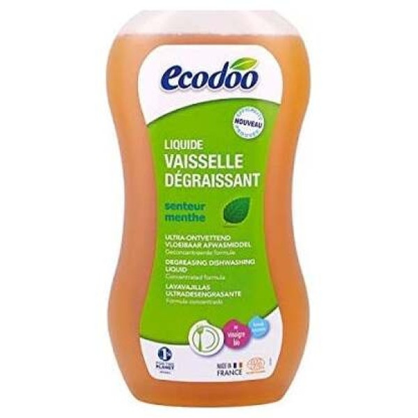 Ecodoo Lavavajilla Desengrasante Menta Eco 1L