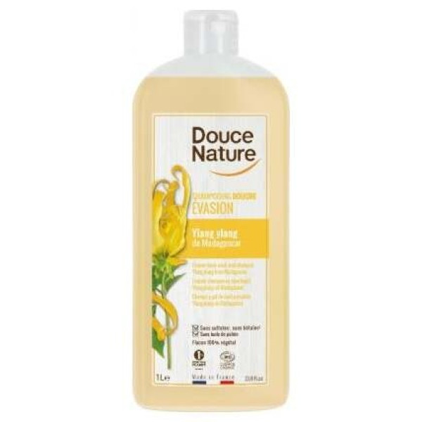 Douce Nature Champú-Gel Ylang-Ylang Bio 1L