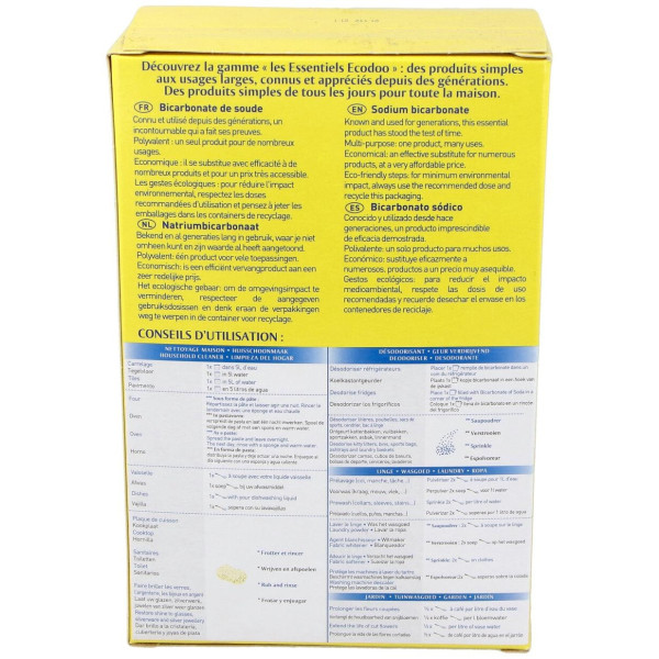 Bicarbonato De Sodio 1Kg.