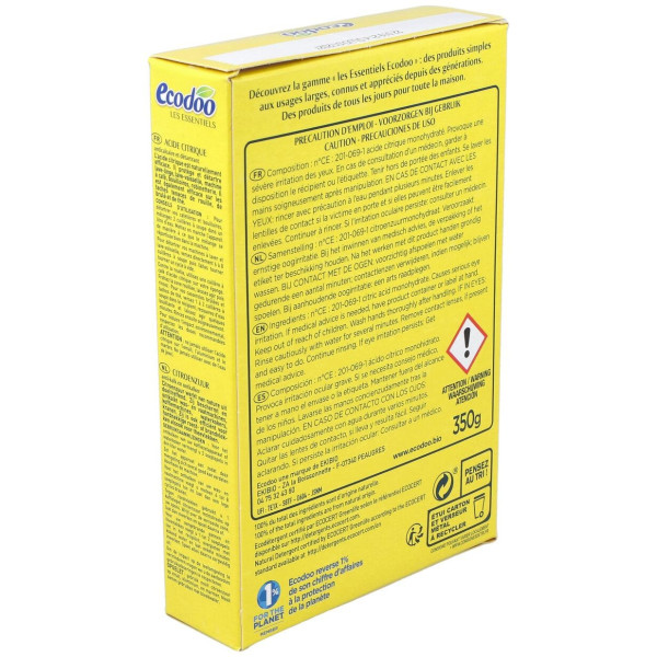 Acido Citrico Antical Desincrustante 350Gr.