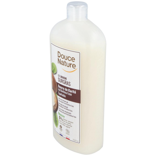 Douce Nature Gel Baño Manteca Karite Eco 1000Ml