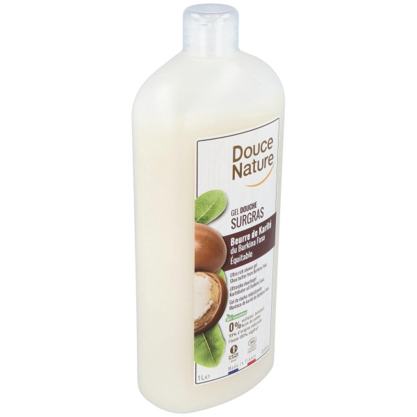 Douce Nature Gel Baño Manteca Karite Eco 1000Ml