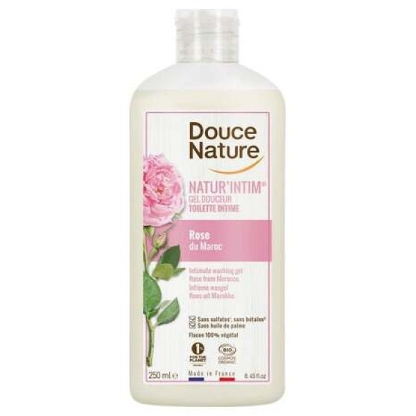 Douce Nature Gel Intimo Agua Rosas Eco 250Ml
