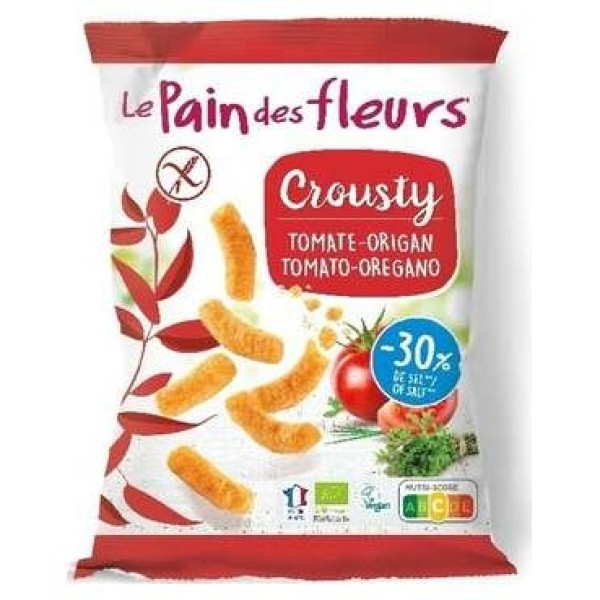Ganchito Crousty Tomate Y Oregano 75G Bio Sg Vegan