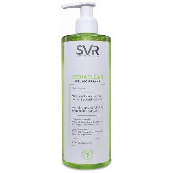 Svr Sebiaclear Gel Moussant Gel Limpiador Anti-Imperfecciones 400Ml