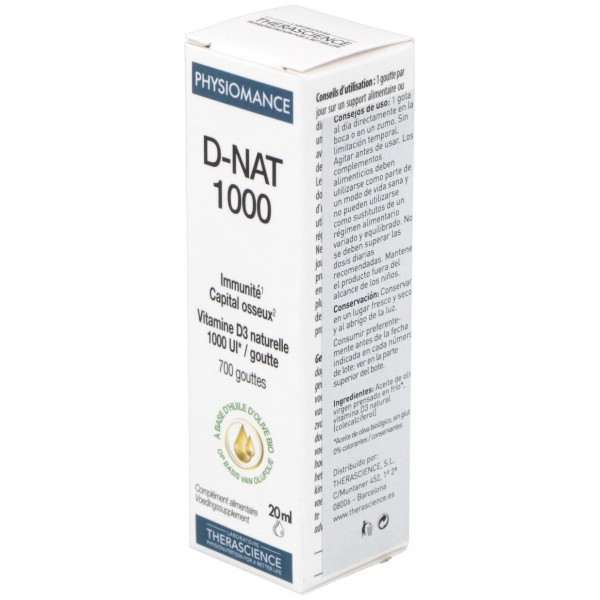 Physiomance D-Nat 1000 Gotas 20Ml.