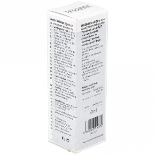 Physiomance D-Nat 1000 Gotas 20Ml.
