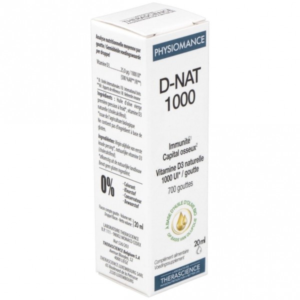 Physiomance D-Nat 1000 Gotas 20Ml.