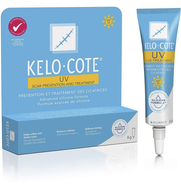 Kelo-Cote Reductor De Cicatrices Uv (6 G)