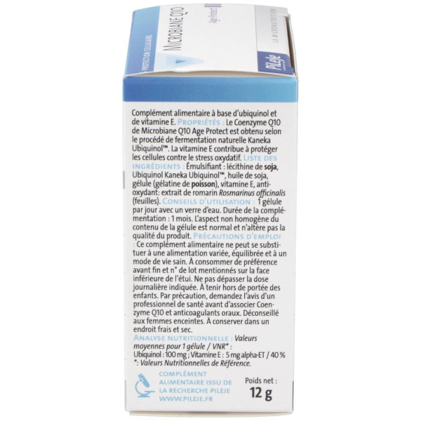 Microbiane Q10 Age Protect 30Cap.