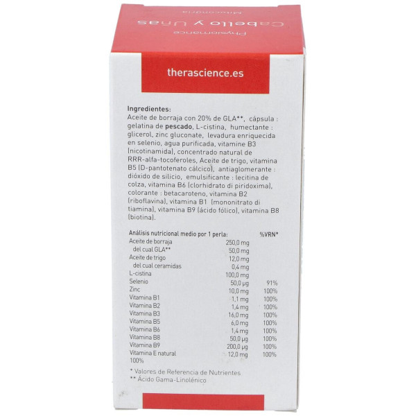 Physiomance Cabello Y Uñas 90Cap.