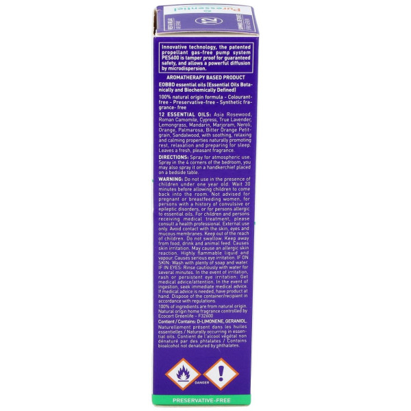 Spray Aereo Sueño Reparador Con 12 Ae 75Ml.