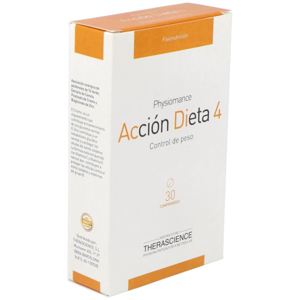 Physiomance Accion Dieta 4 30Comp.