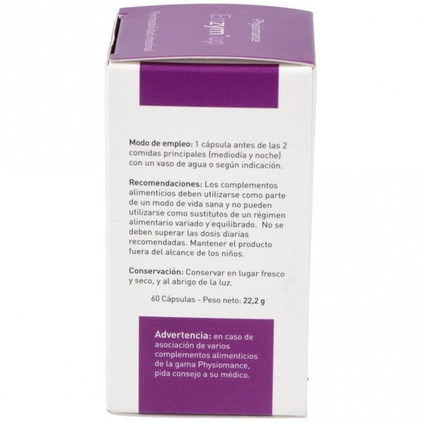 Therascience Physiomance Enzymup 60 Capsulas