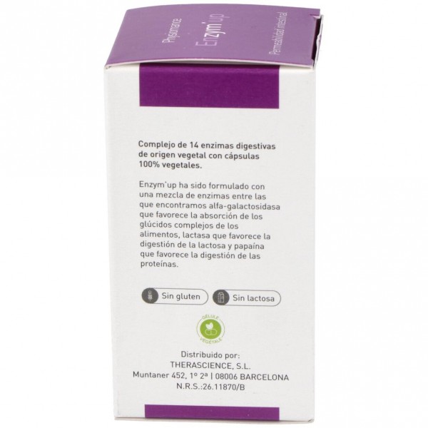 Therascience Physiomance Enzymup 60 Capsulas