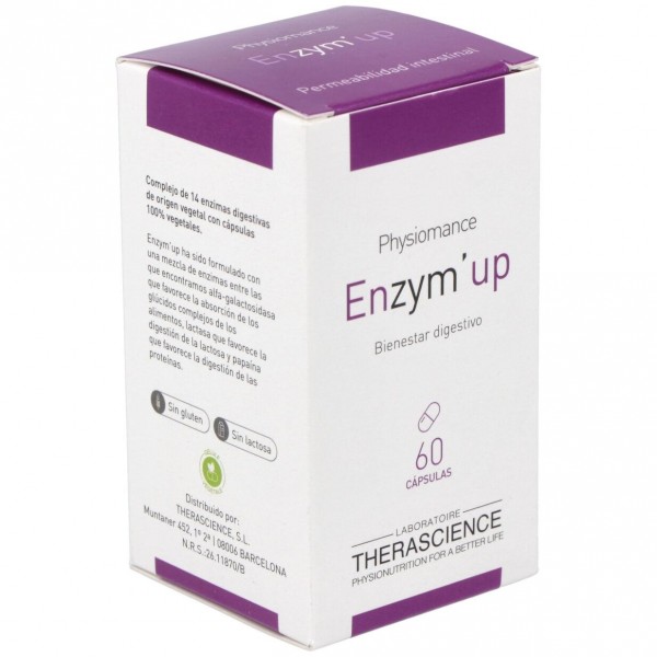 Therascience Physiomance Enzymup 60 Capsulas