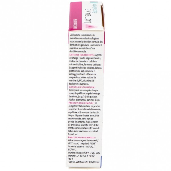 Pileje Lactibiane Bucodental 30 Comprimidos Para Chupar