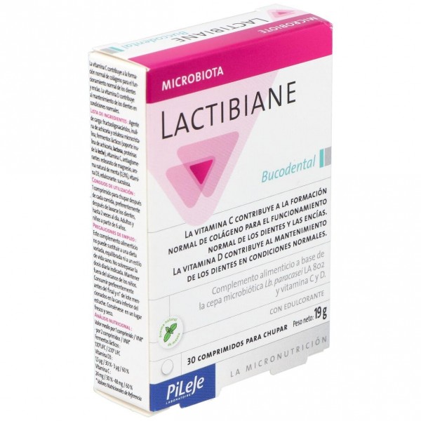 Pileje Lactibiane Bucodental 30 Comprimidos Para Chupar