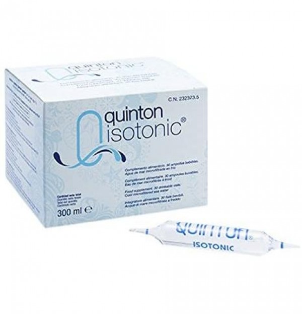 Quinton Isotonic (30 Ampollas Bebibles 10 Ml)
