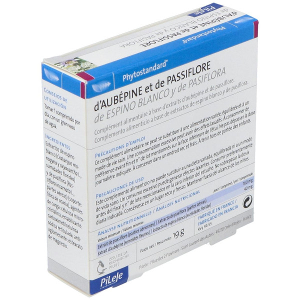 Phytostandard Espino Blanco-Pasiflora 30Comp.