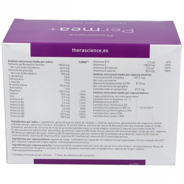 Physiomance Permea+ 20 Sobre + 20Caps + 20Cpr