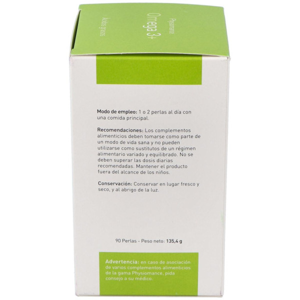Physiomance Omega 3 Plus 90Perlas