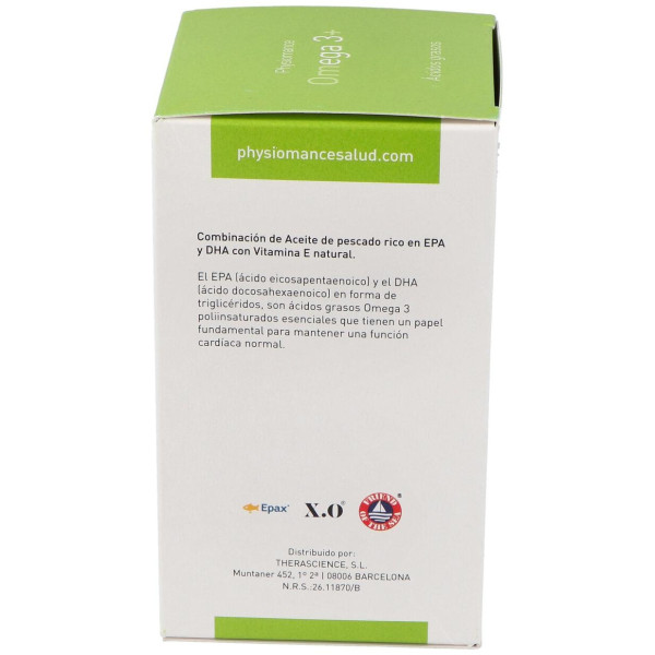 Physiomance Omega 3 Plus 90Perlas