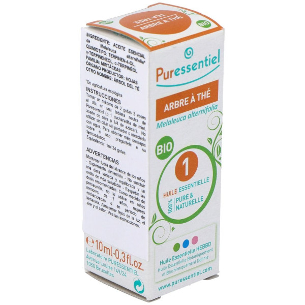 Arbol Del Te Aceite Esencial Bio 10Ml.