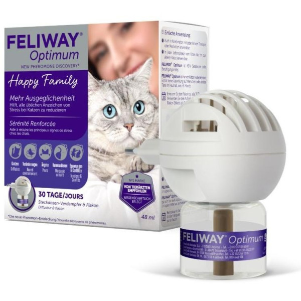 Ceva Feliway Optimum Difusor + Recambio 48Ml