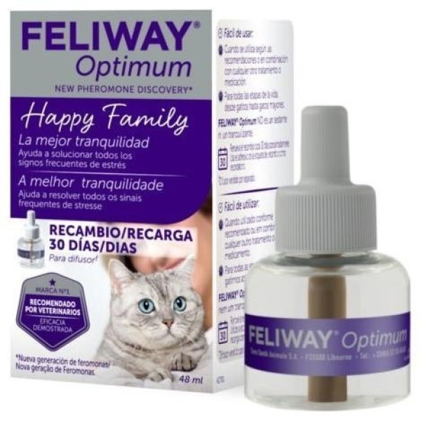 Ceva Feliway Optimum Recambio 48Ml
