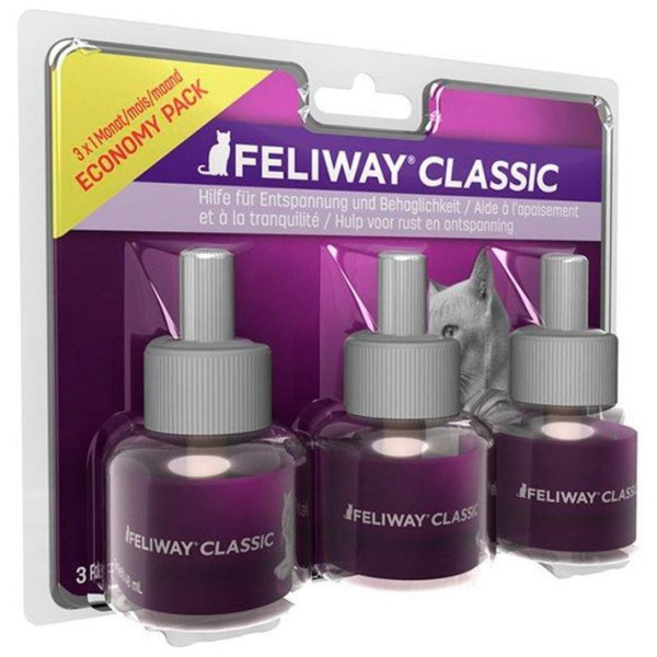 Feliway Classic Pack Recambio 3Meses