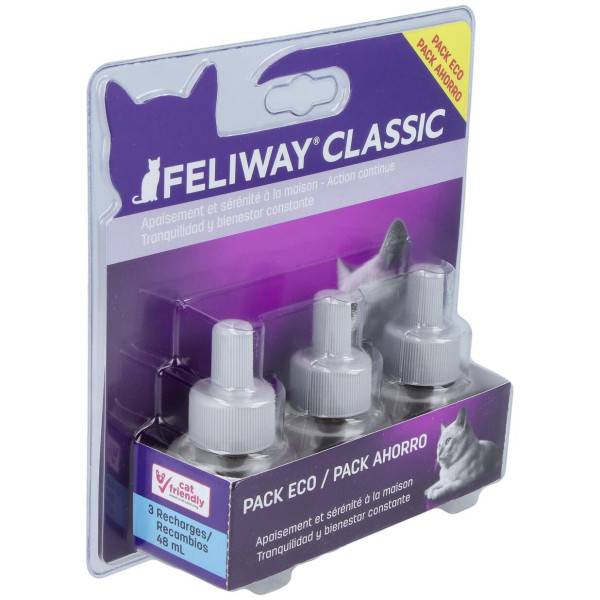 Feliway Classic Pack Recambio 3Meses