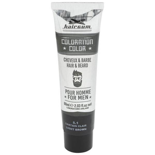 Coloration Tinte Para Barba Y Cabello 5.1-Castaño Claro 60 Gr