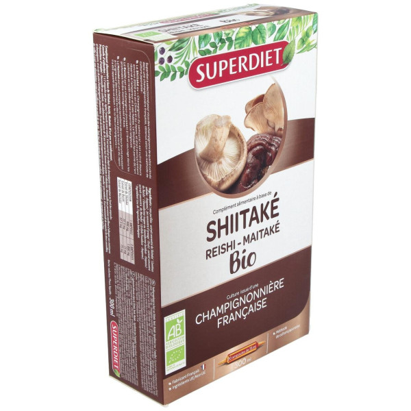 Shitake-Maitake-Reishi Bio 20Amp.