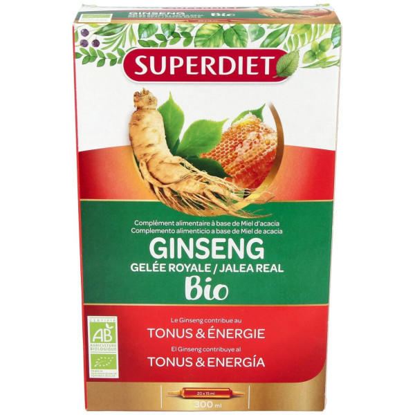 Baule Volante Y Fior Di Loto Jalea Real Ginseng 20Uds