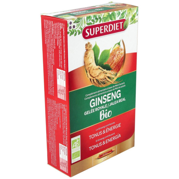 Baule Volante Y Fior Di Loto Jalea Real Ginseng 20Uds