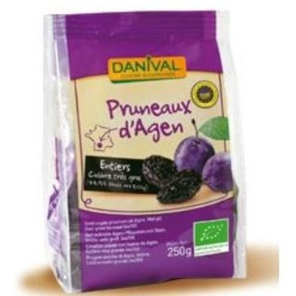 Danival Ciruelas Pasas Extra Grande 44/55 Bio 250G